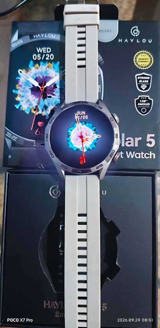 Smartwatch Haylou solar 5 - Foto 4