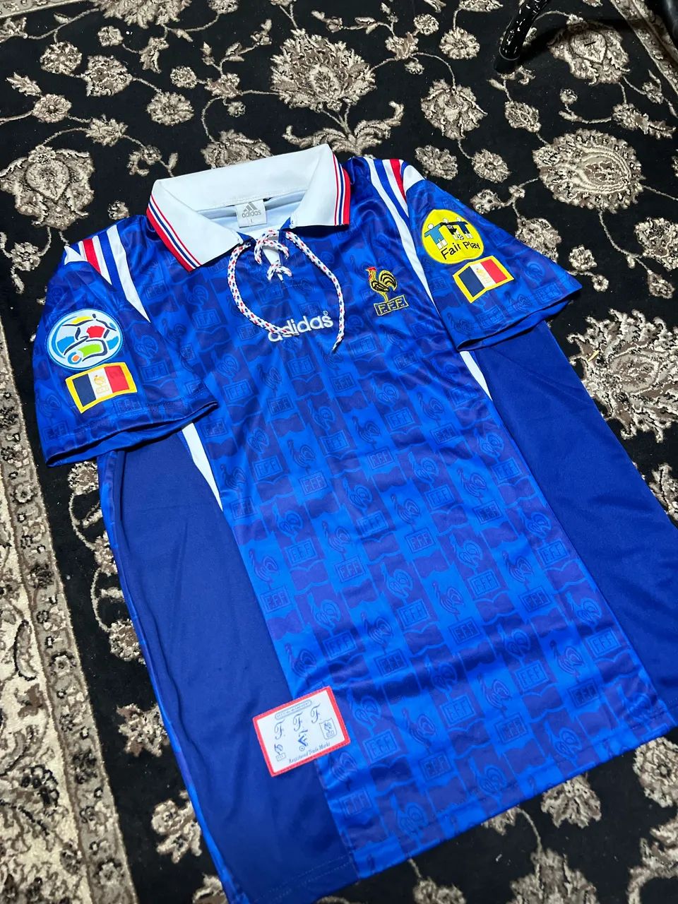 Camisa França 1996 retrô 
