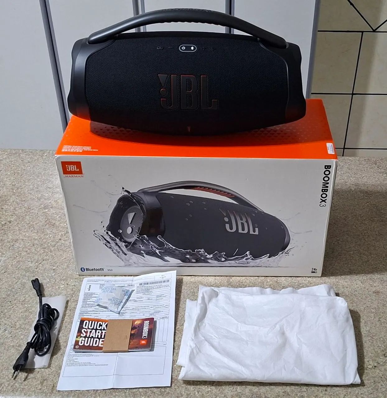 JBL BoomBox 3 Semi-Nova impecável Nota Fiscal e Caixa