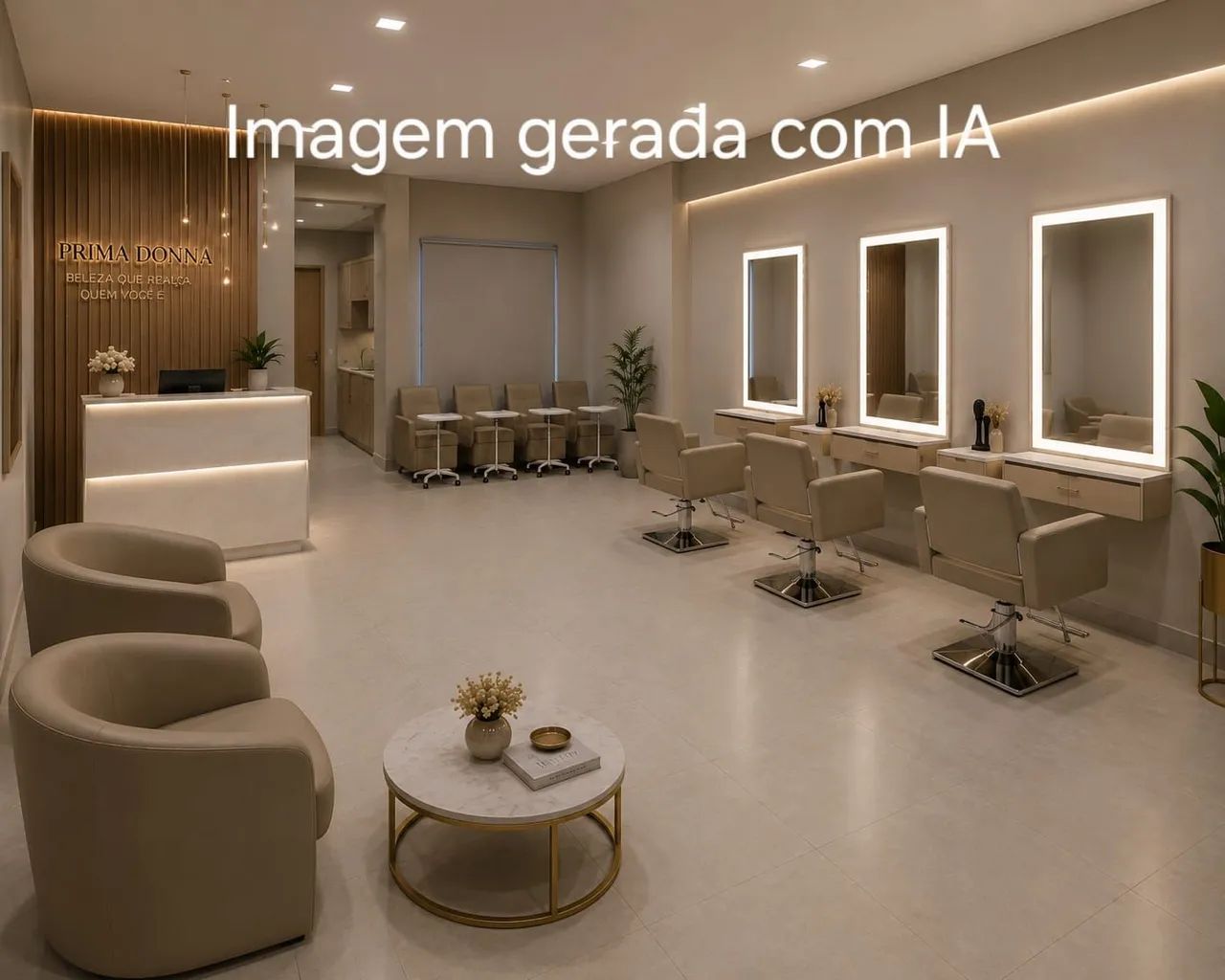 Salão de Beleza completo 