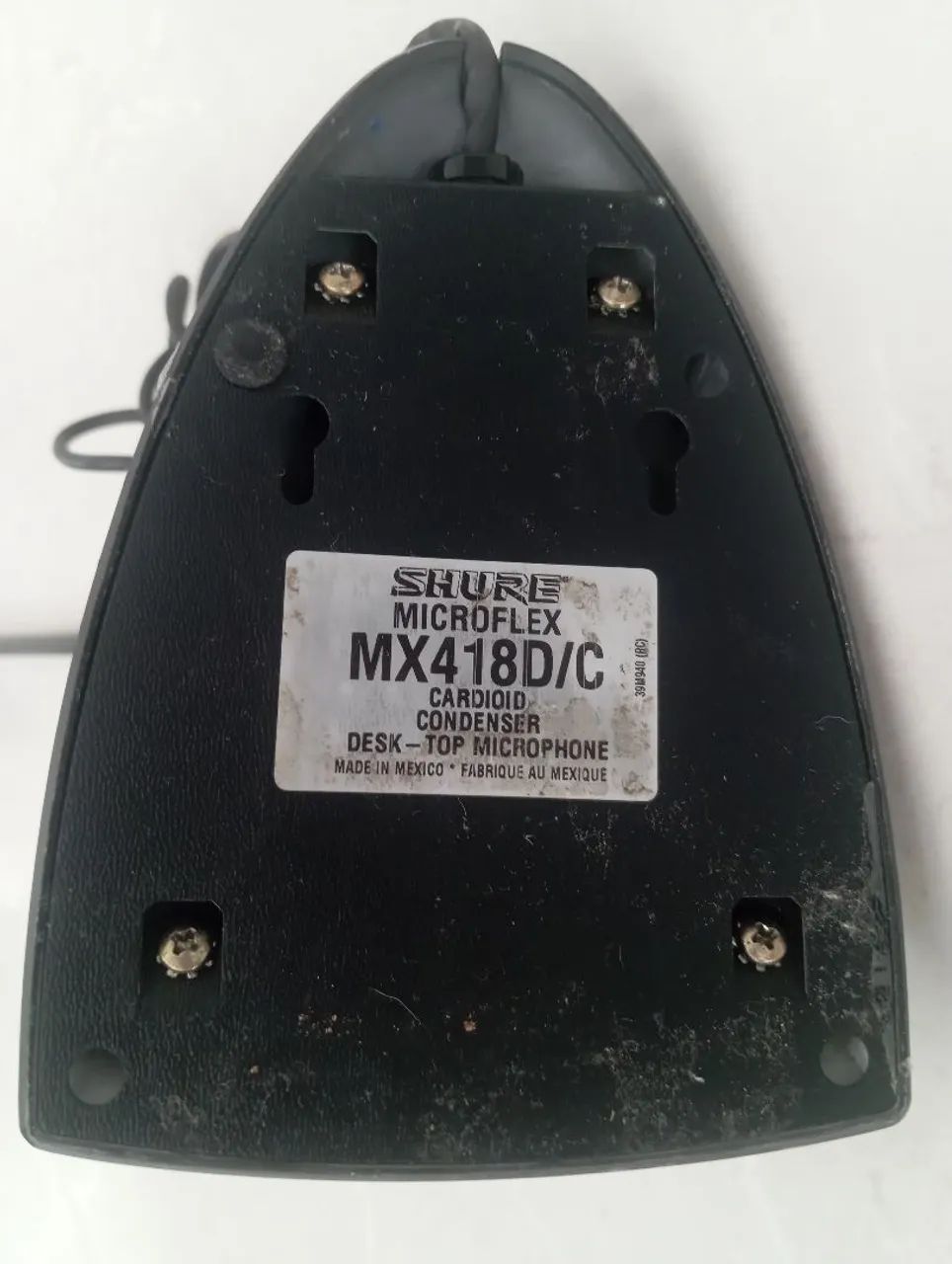 Microfone Shure Gooseneck Mx418d/c - Foto 4
