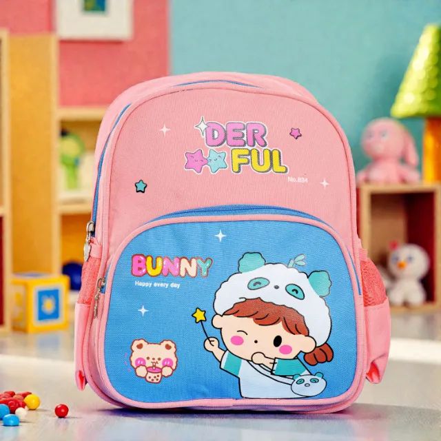 Mochila, de Costas, em Nylon, Feminina e Masculina, Infantil, com Desenho Estampado. - Foto 5