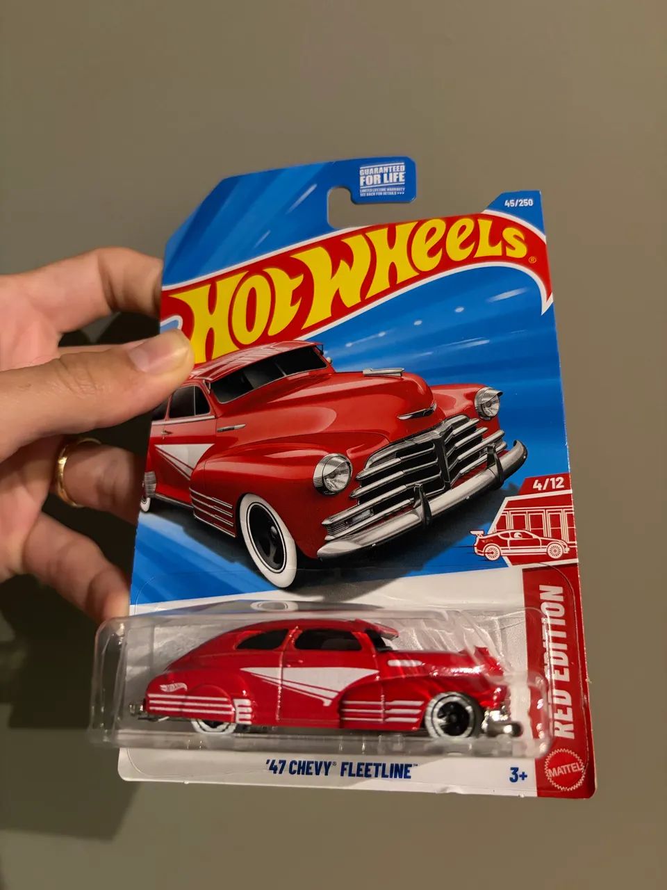 Hot Wheels 47? Chevy Red Edition 