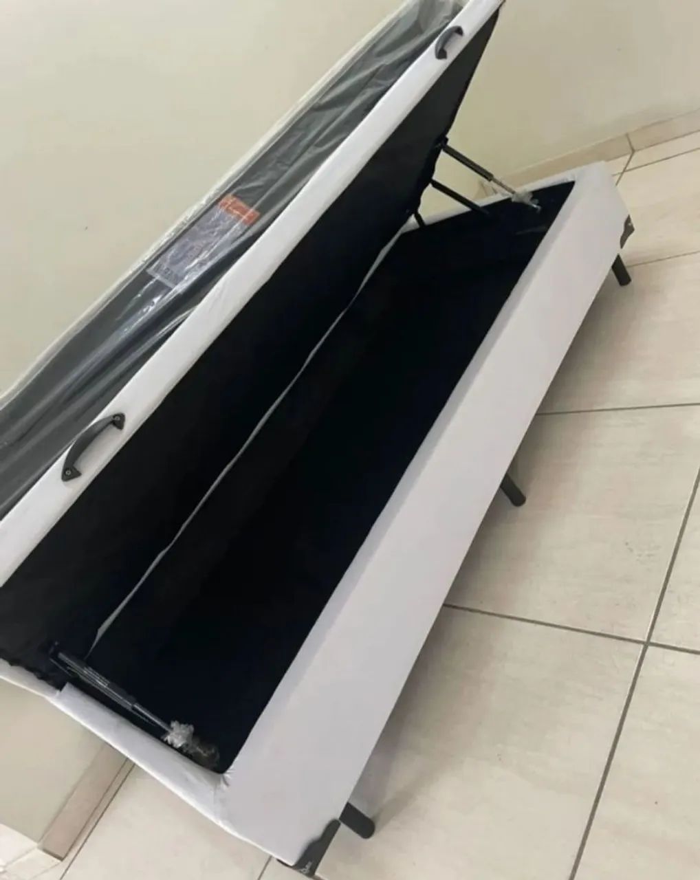 BASE BAU + COLCHÃO SOLTEIRO FRETE GRÁTIS 