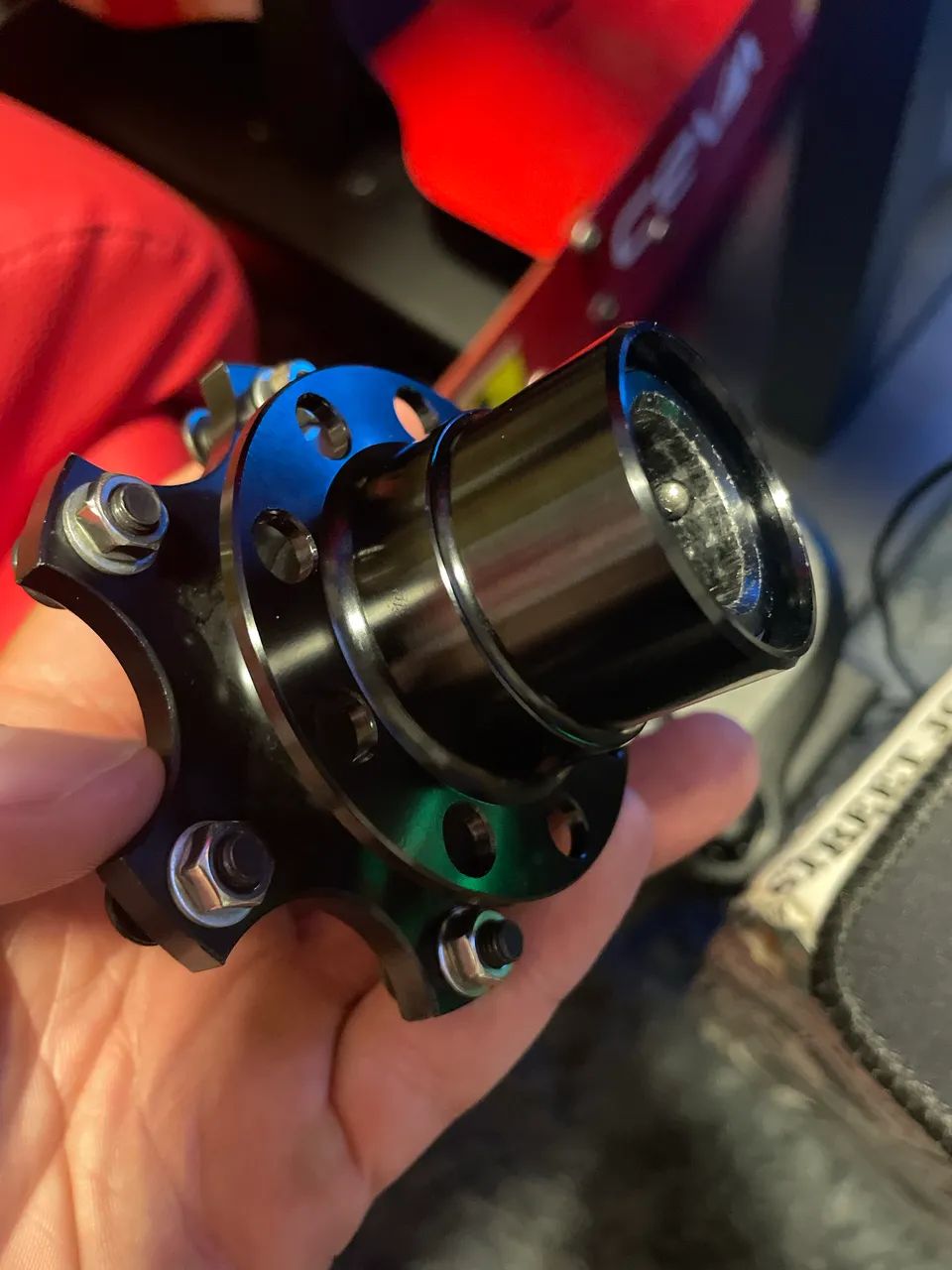 Quick Realease Simulador Volante corrida - Foto 4