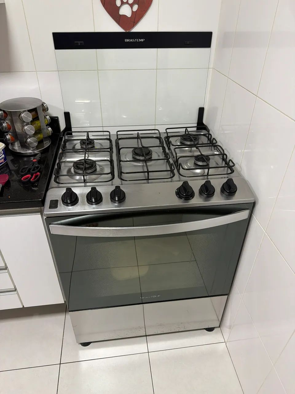 Fogão 5 bocas Brastemp 