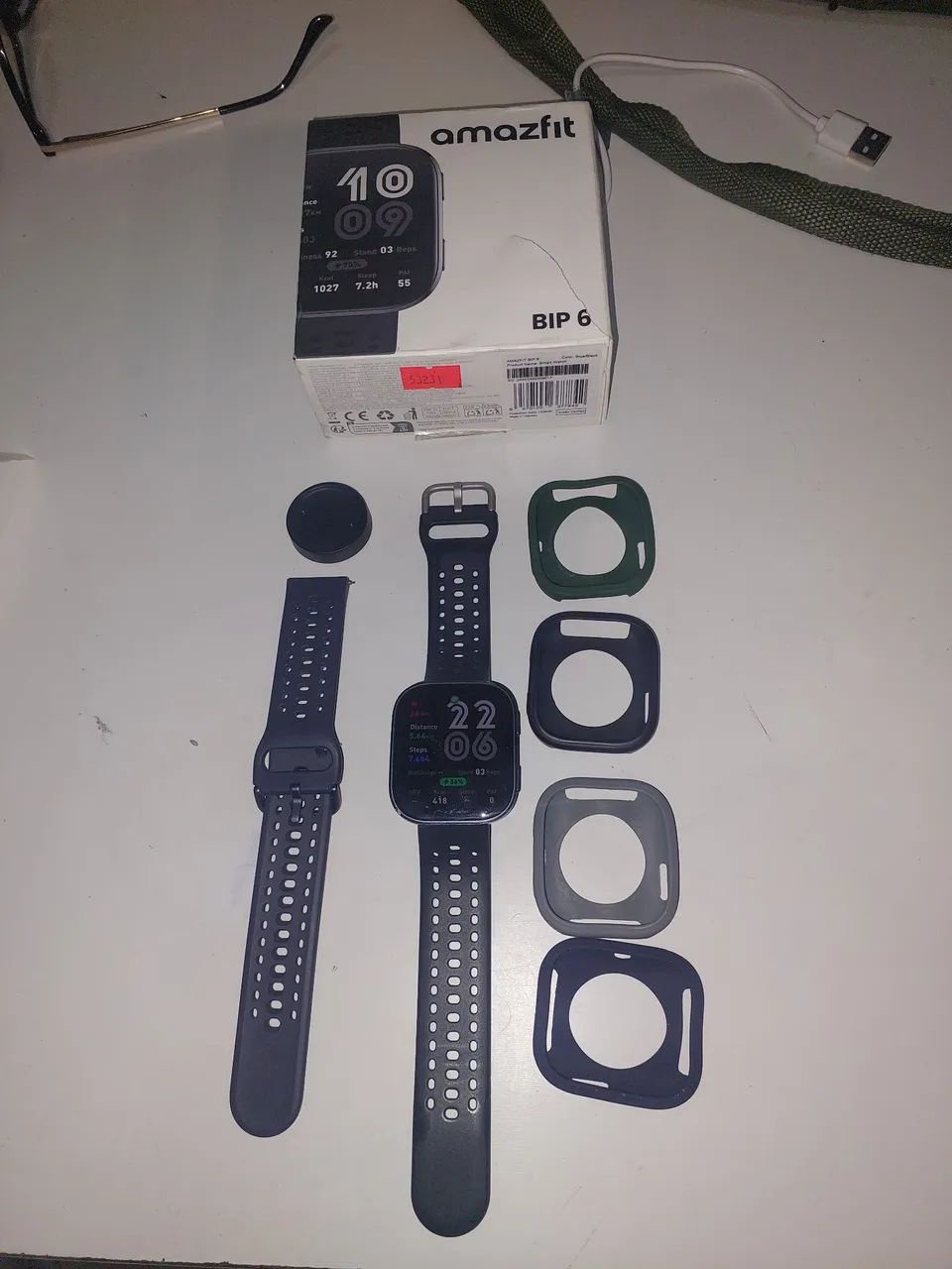 Relogio amazifit bip 6 praticamente zero  - Foto 3