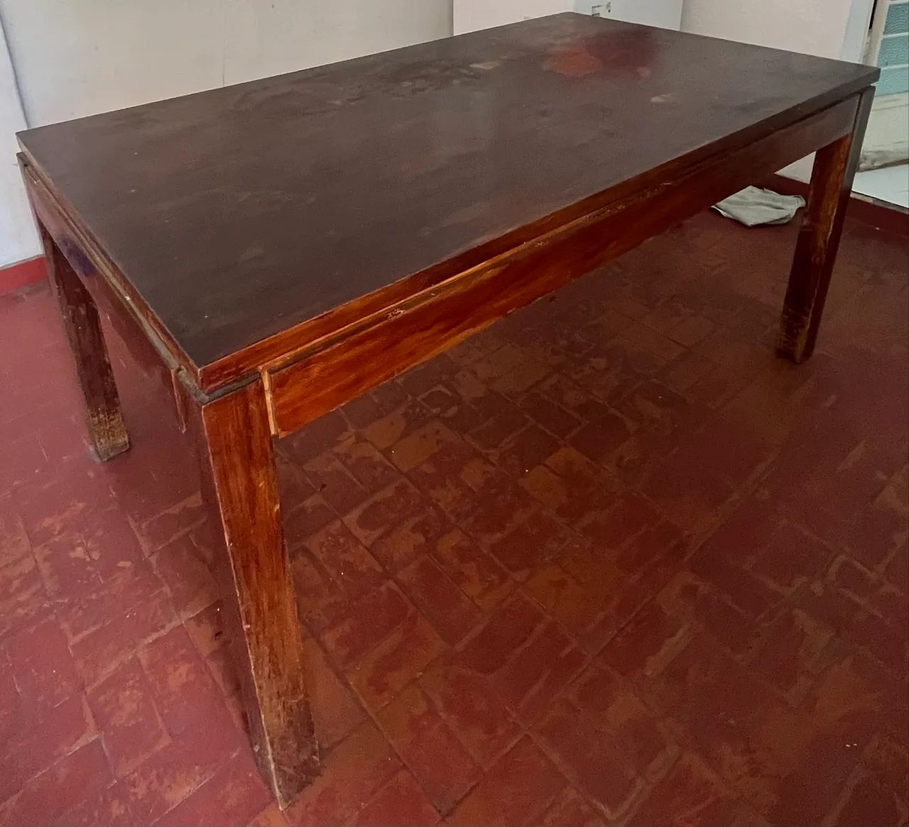 Mesa de jantar em madeira maciça extensível (super resistente) - Foto 5