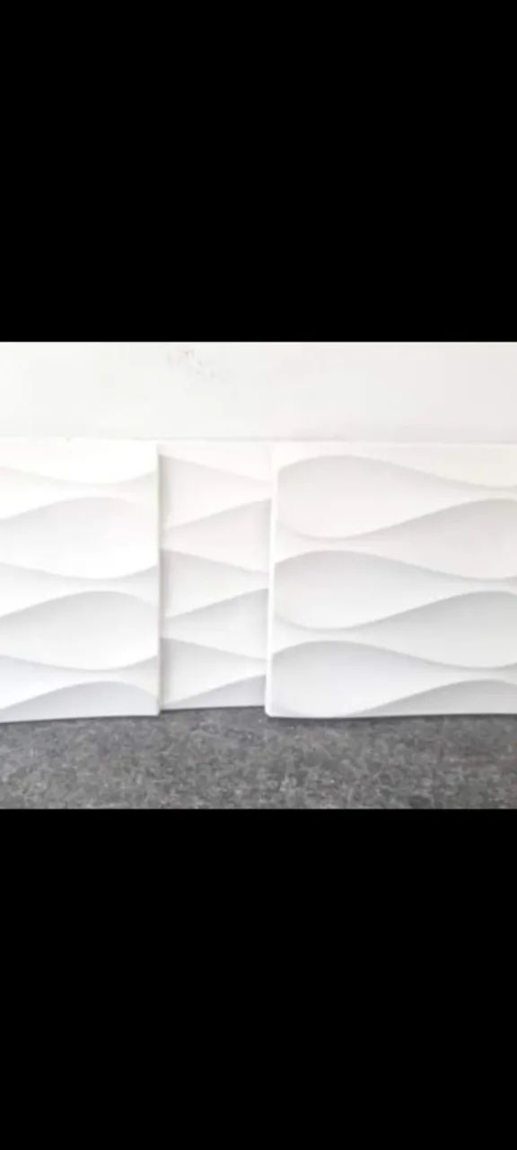 PLACAS DECORATIVA DE GESSO 3D  - Foto 3