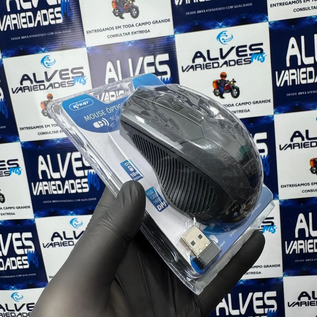 Mouse Sem Fio 2.4ghz 1600DPI - Foto 3