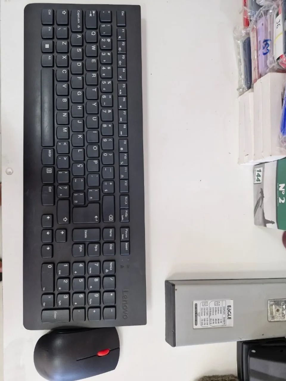 Teclado E Mouse Sem Fio Lenovo Essential - Foto 2