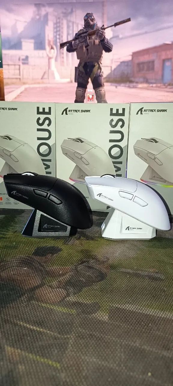 Mouse Gamer Attack Shark X11 Entrega Grátis 