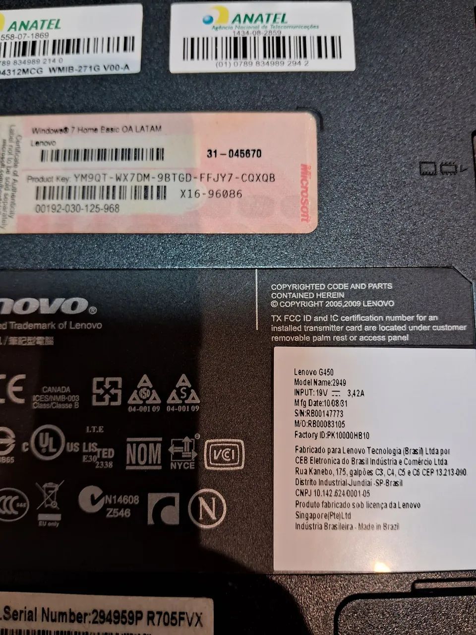 Notebook Lenovo G450 - Foto 2