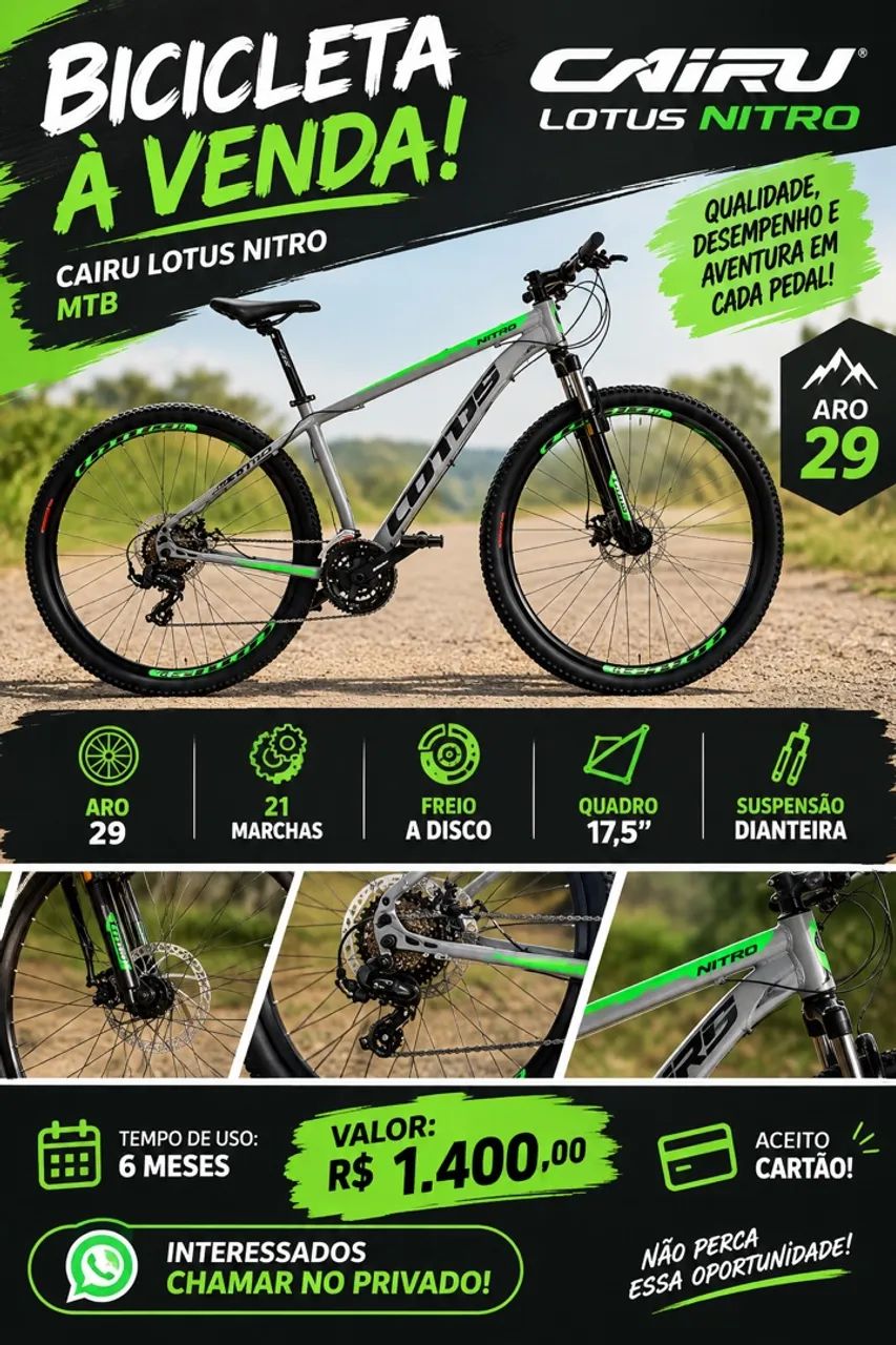 Bicicleta Lótus Nitro 