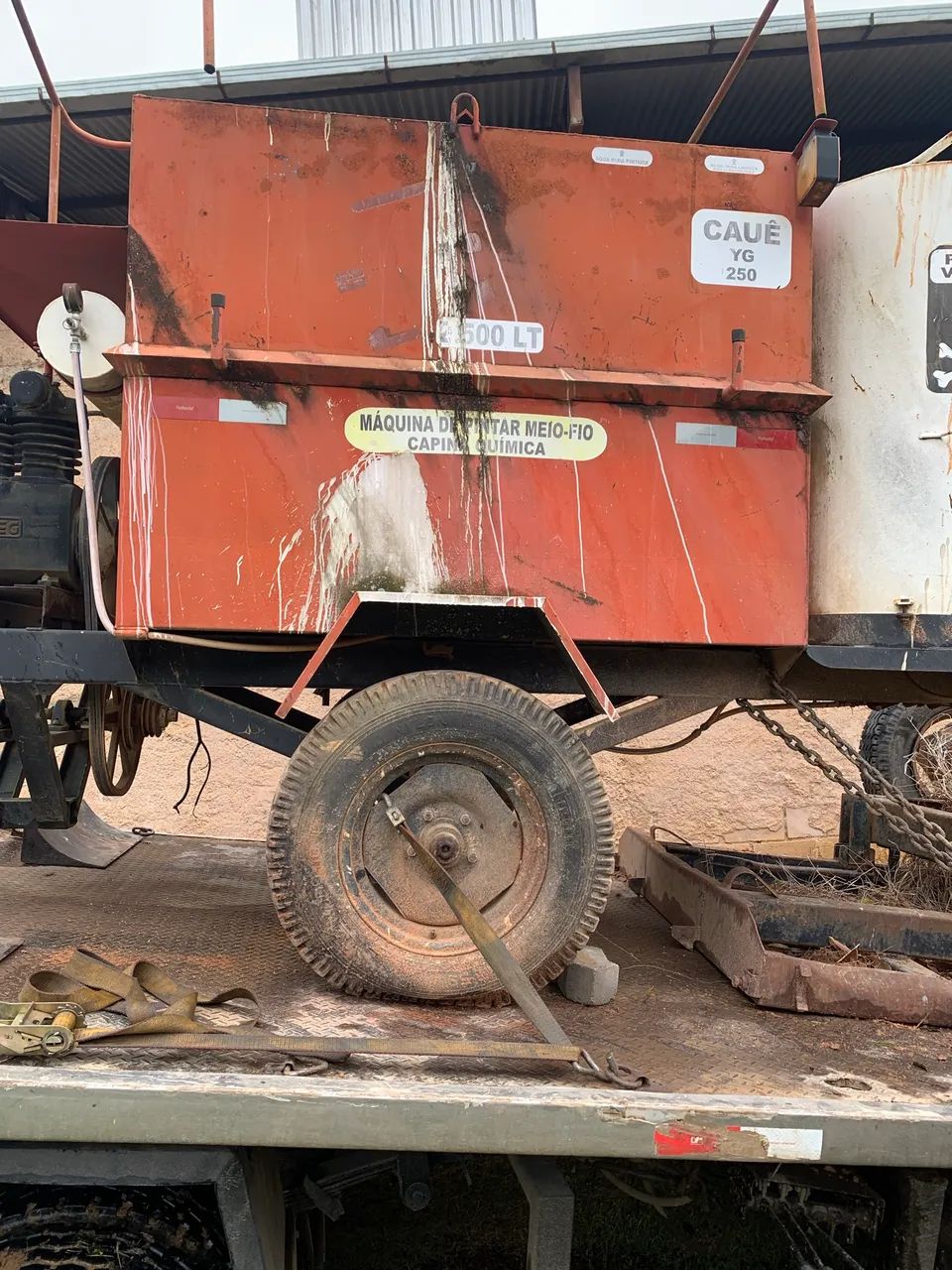 Máquina de pintura viária  - Foto 5