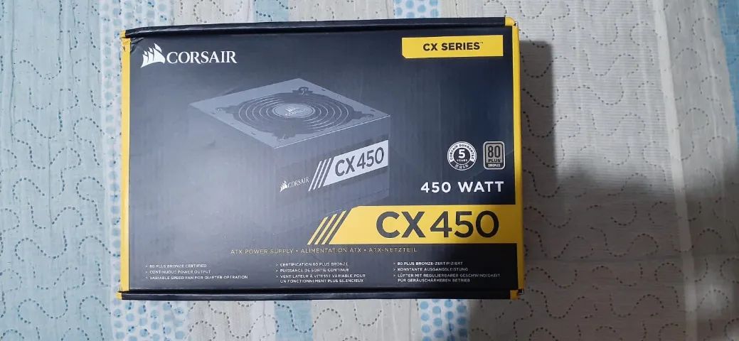 Fonte corsair cx450