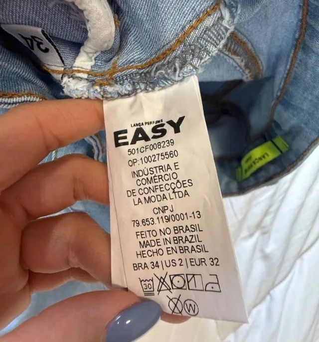 Calça jeans lança perfume - Foto 2
