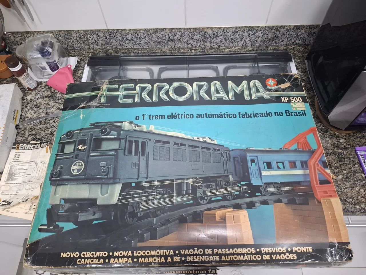 FERRORAMA ESTRELA XP500 - ORIGINAL - COMPLETO - Foto 5