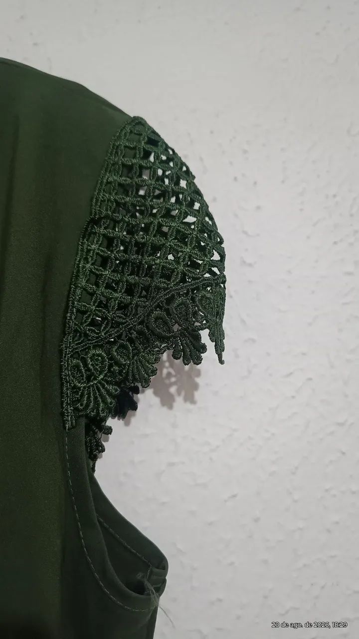 Blusa verde linda 