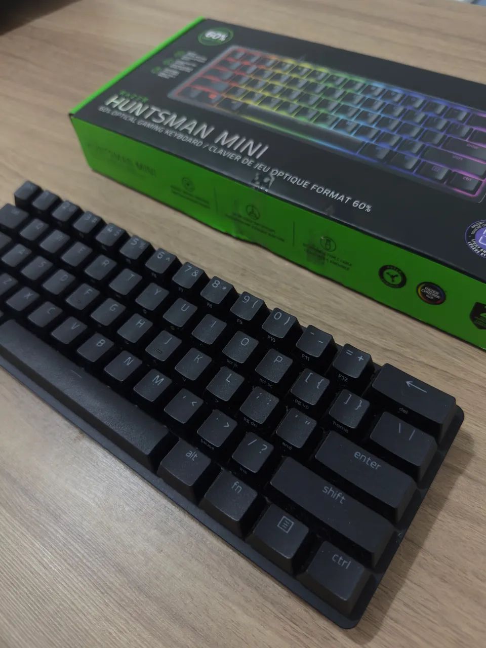 Teclado Huntsman Mini - 60%, Switch Purple - Foto 2