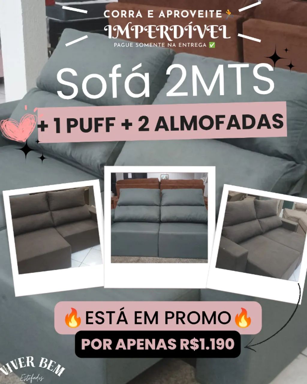 OFERTA DE SOFÁ 