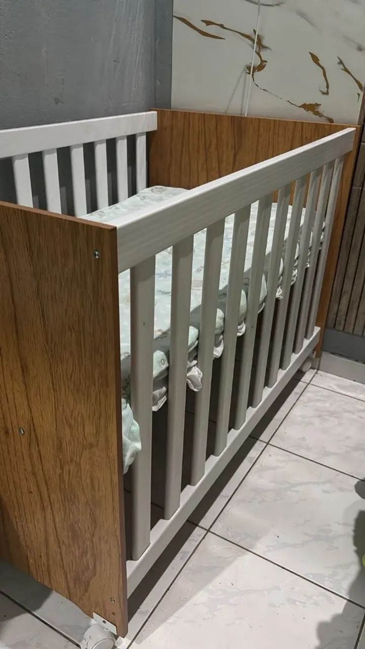 Berço 3 em 1 pra vender - Foto 2
