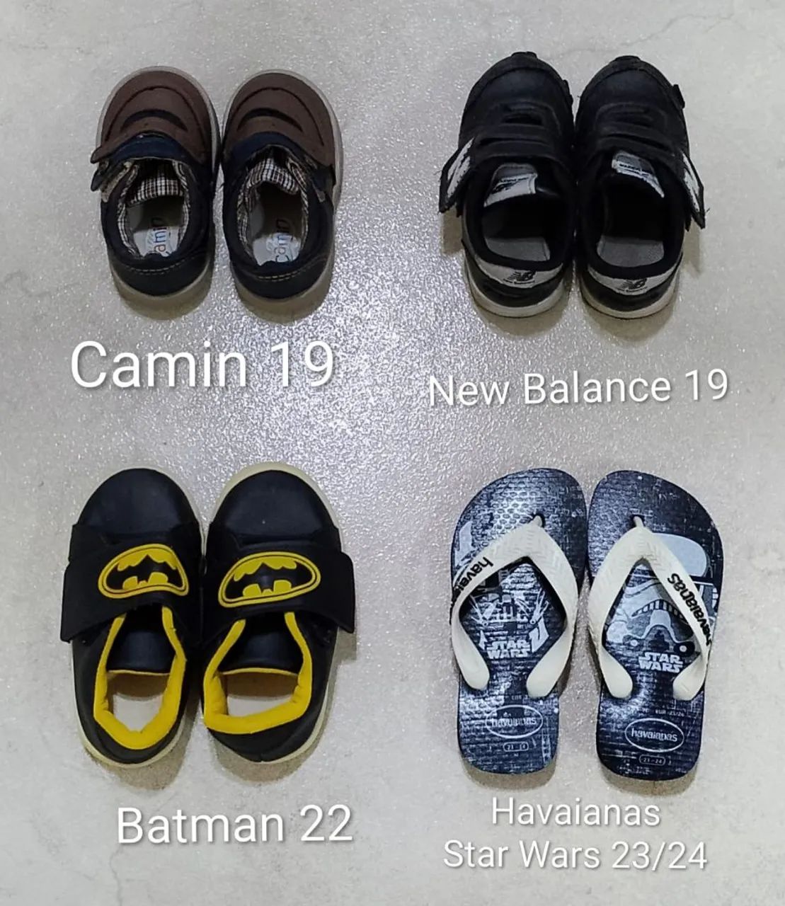 Sapatos infantil 
