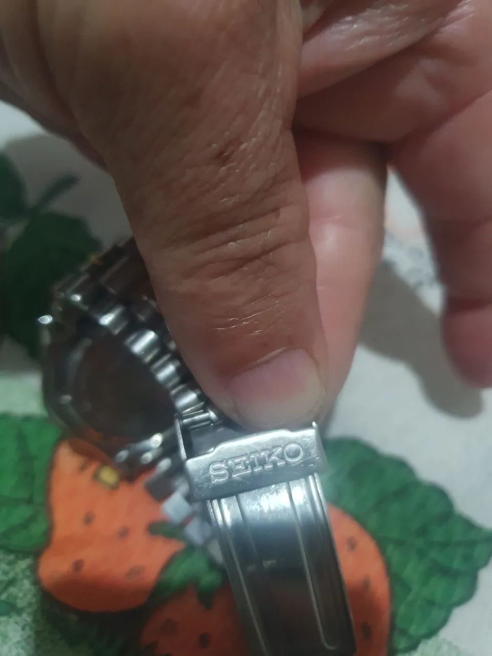 Seiko kinet funcionando normalmente todo em aço inox  - Foto 5
