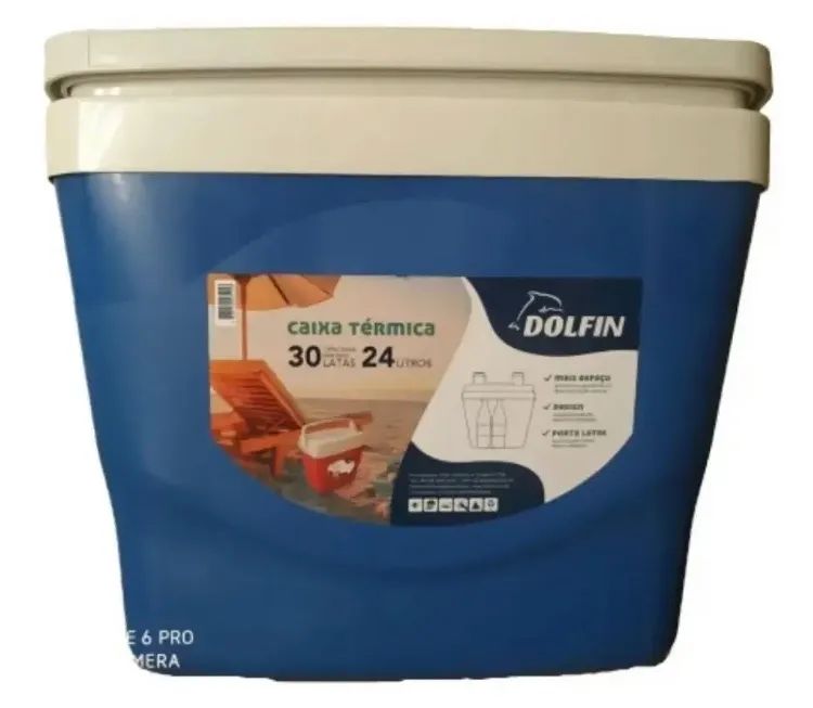 Caixa Térmica Dolfin, nova, 24 litros. - Foto 4