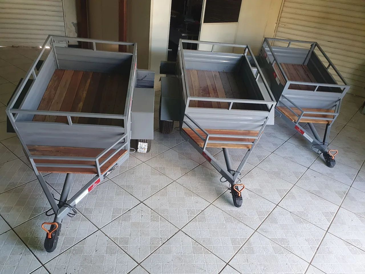 Carretinha para motos
