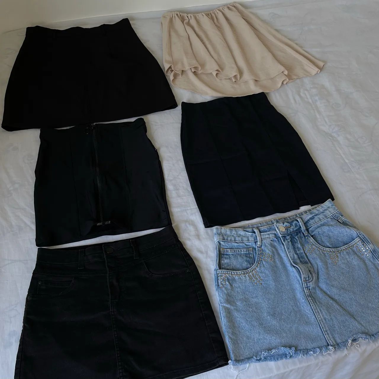 6 saias femininas variadas - Foto 5