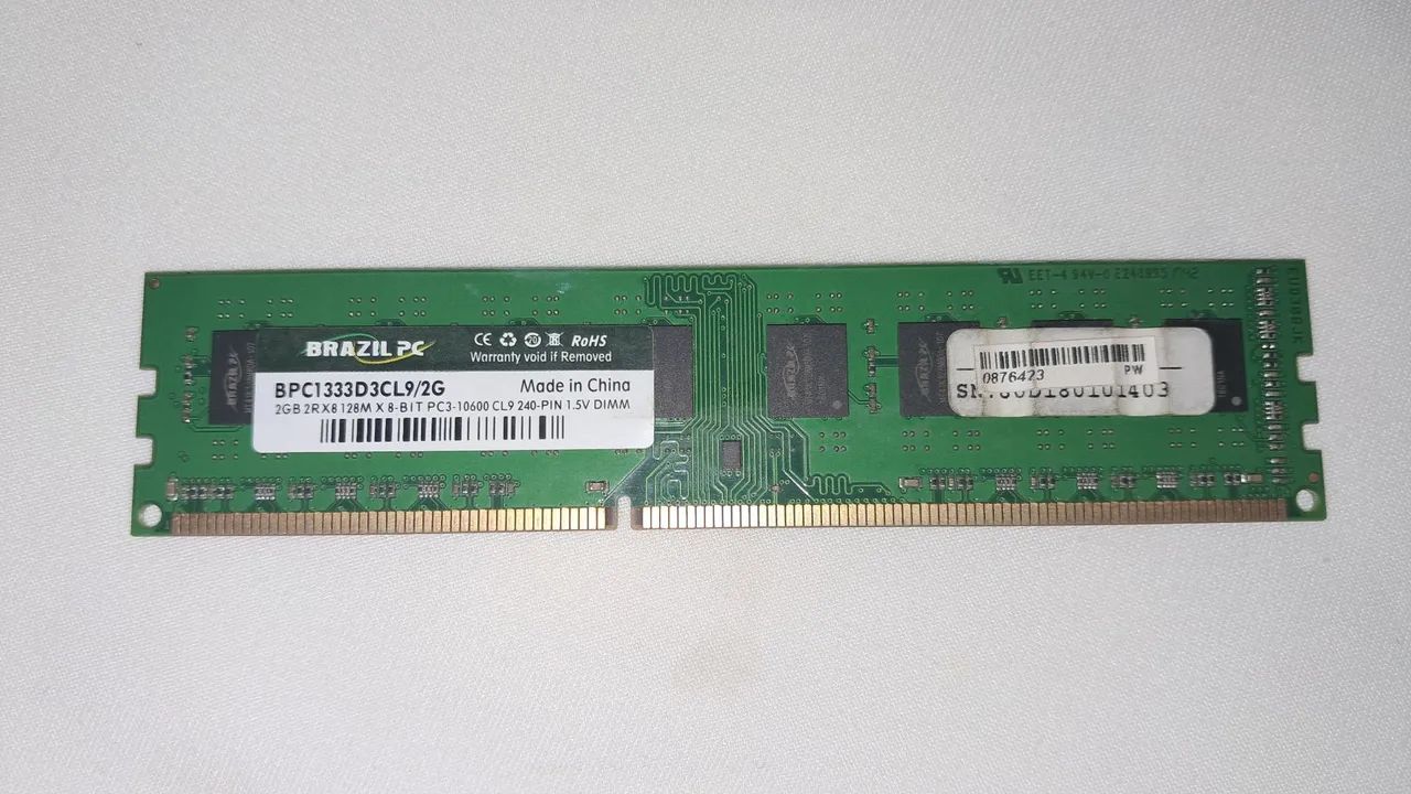 PENTE DE MEMÓRIA RAM 2 GB | DDR3 - Foto 2