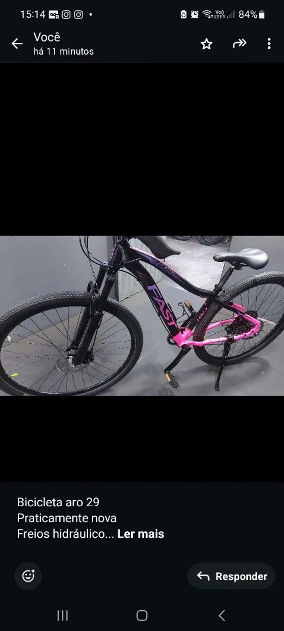 Bicicleta aro 29 12 marchas singles 