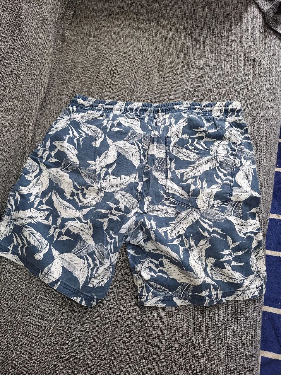 Bermuda masculina azul  - Foto 4