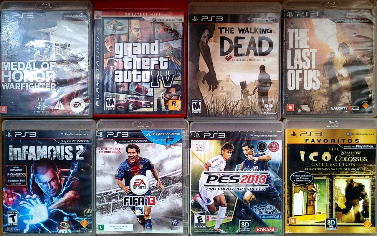 10 jogos para PS3