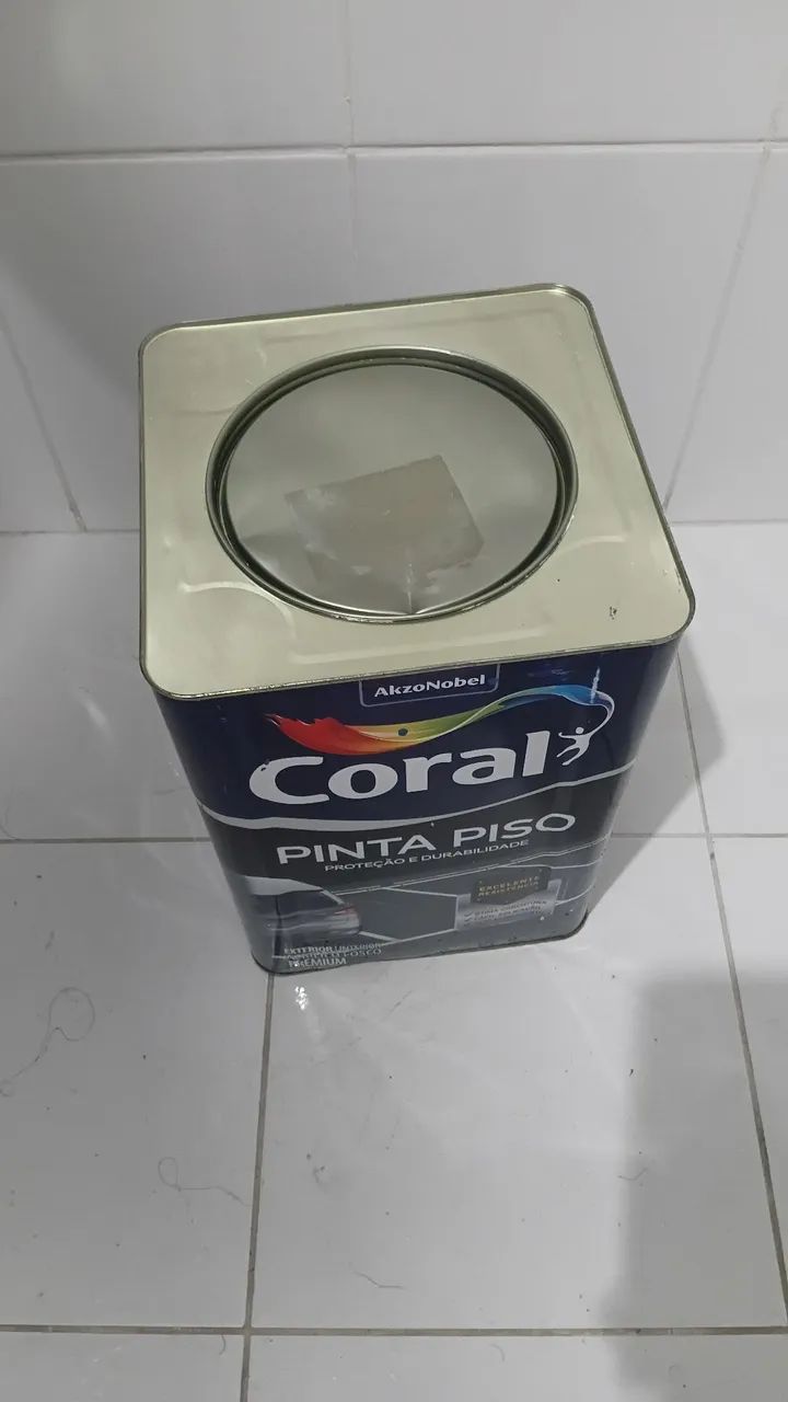 Tinta piso  Coral 18L (branco) - Foto 5