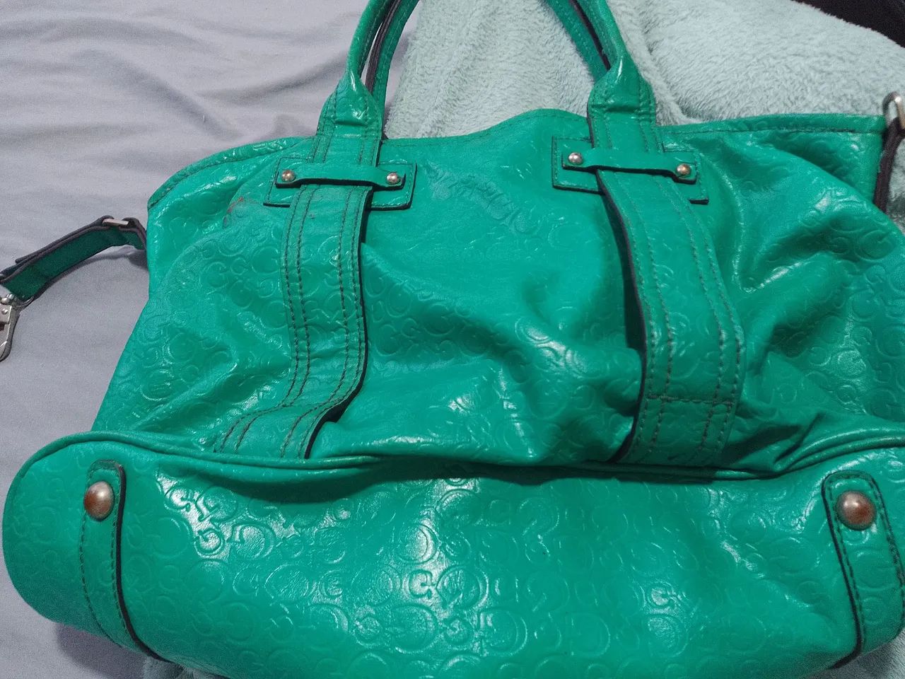Bolsa guess verde original  - Foto 2