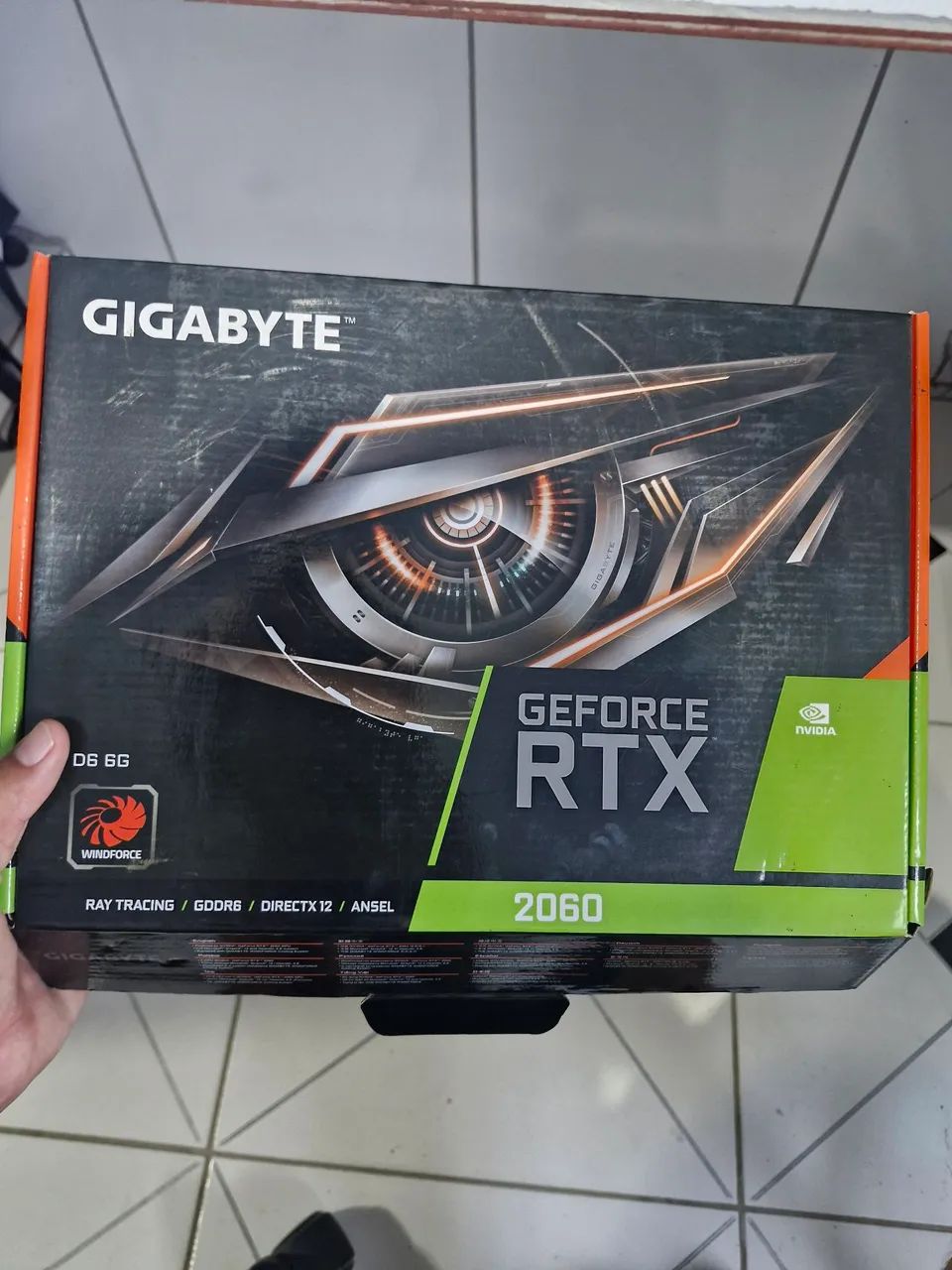 Placa de VPlaca de Vídeo RTX 2060 - Excelente estado + Caixa Original - Foto 5