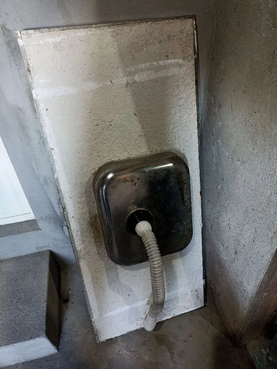 Pia Inox concretada. - Foto 2