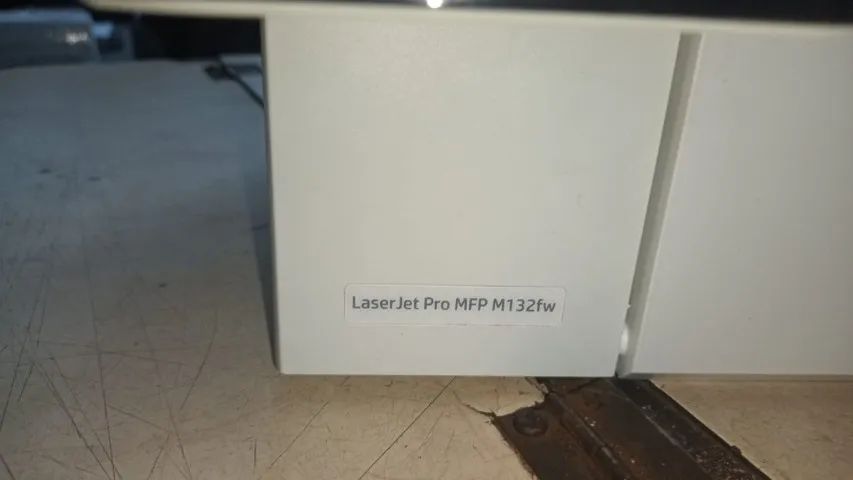 Impressora Multifuncional Monocromática Hp Laserjet Pro M132fw Cor Branco - Foto 2
