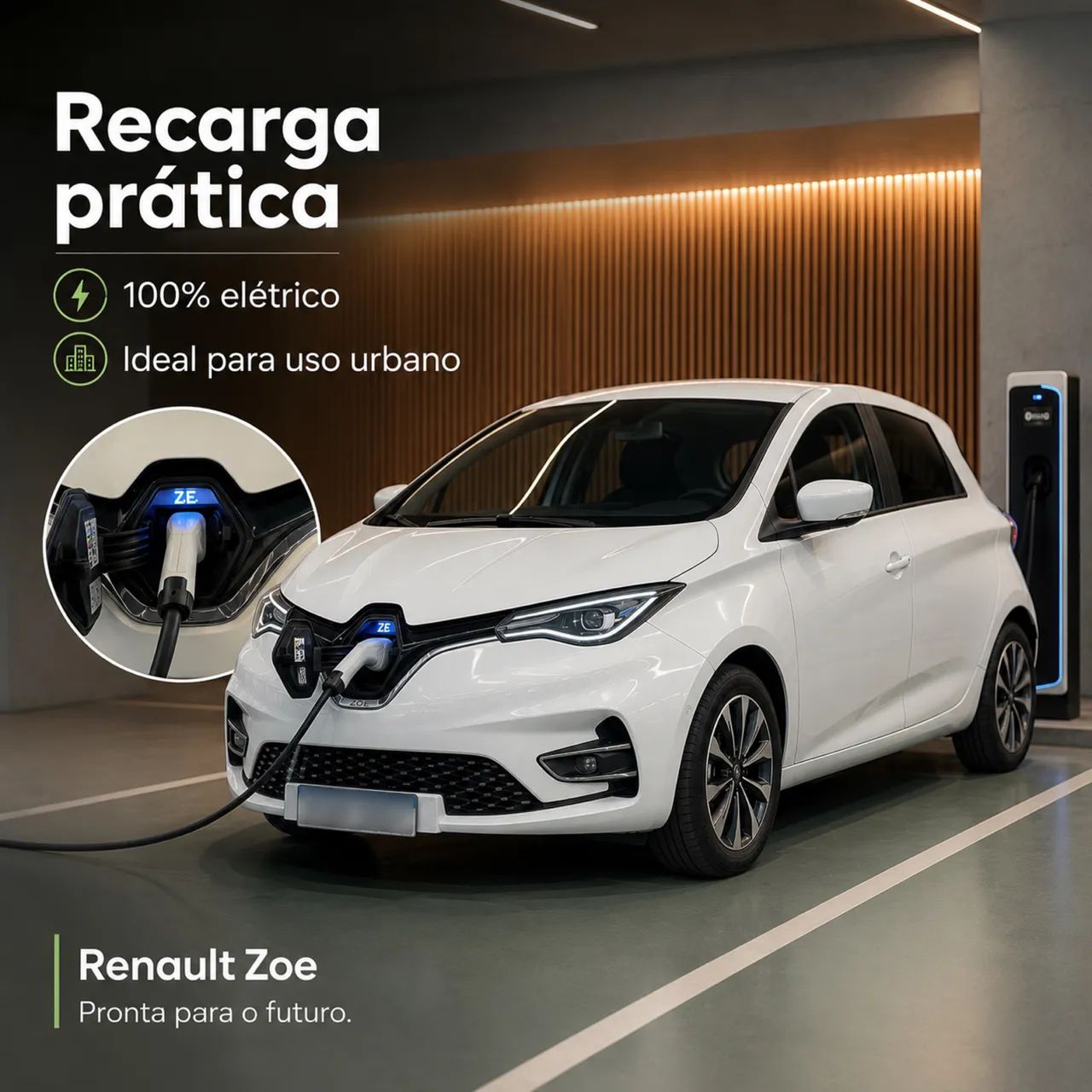 Alugo para app Uber , 99 e outros ZOE ELÉTRICO  - Foto 4