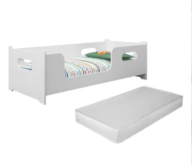 Cama infantil Semi nova com Colchão. - Foto 2