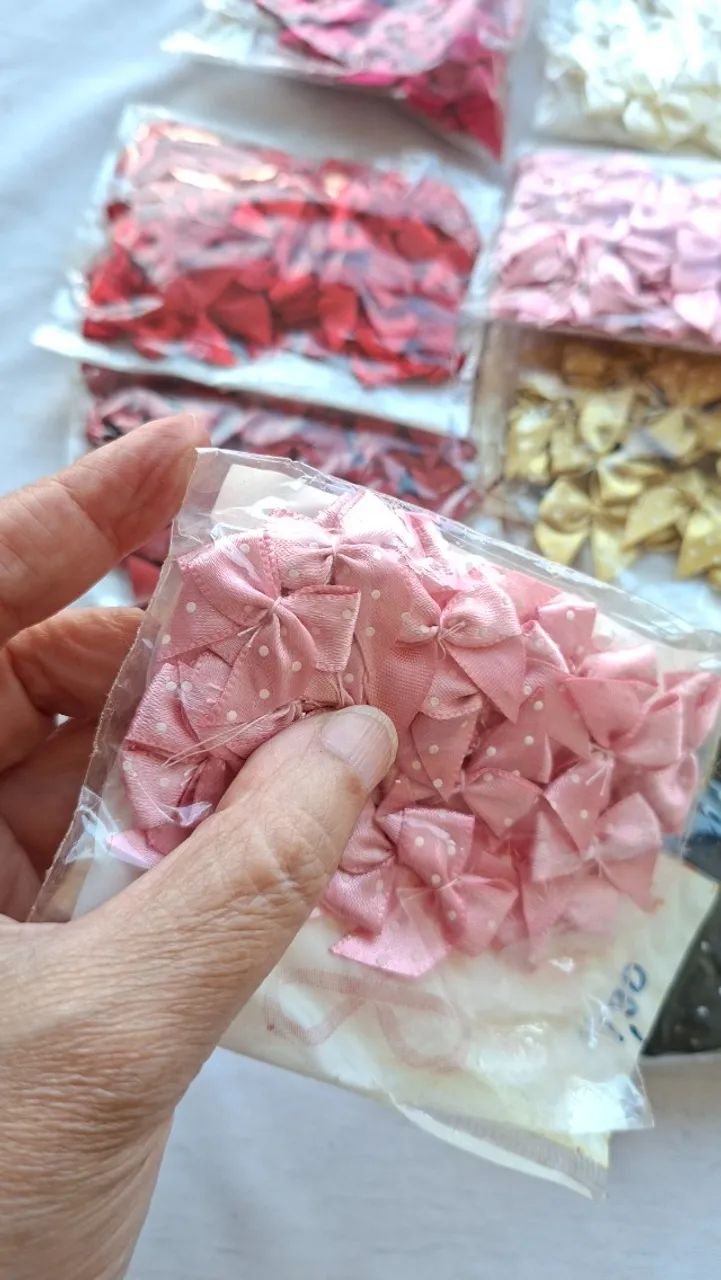 Mini lacinhos para artesanato - Foto 4