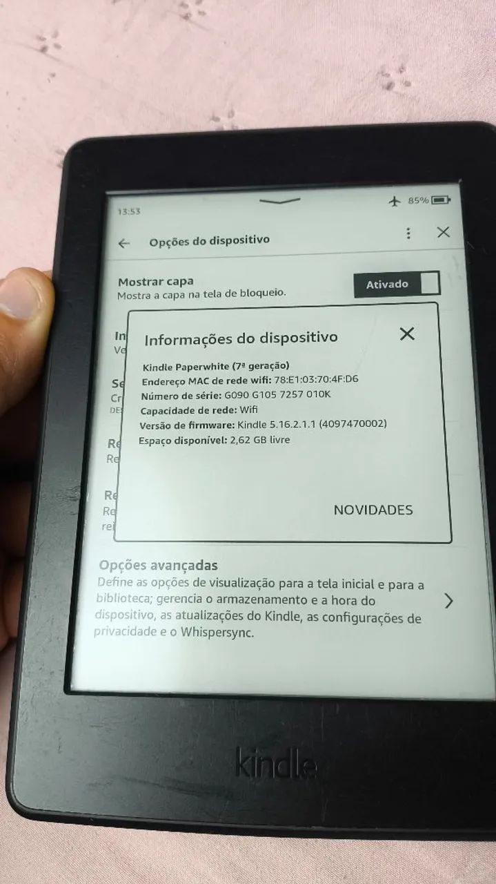 Kindle Paperwhite 7 geração  - Foto 3