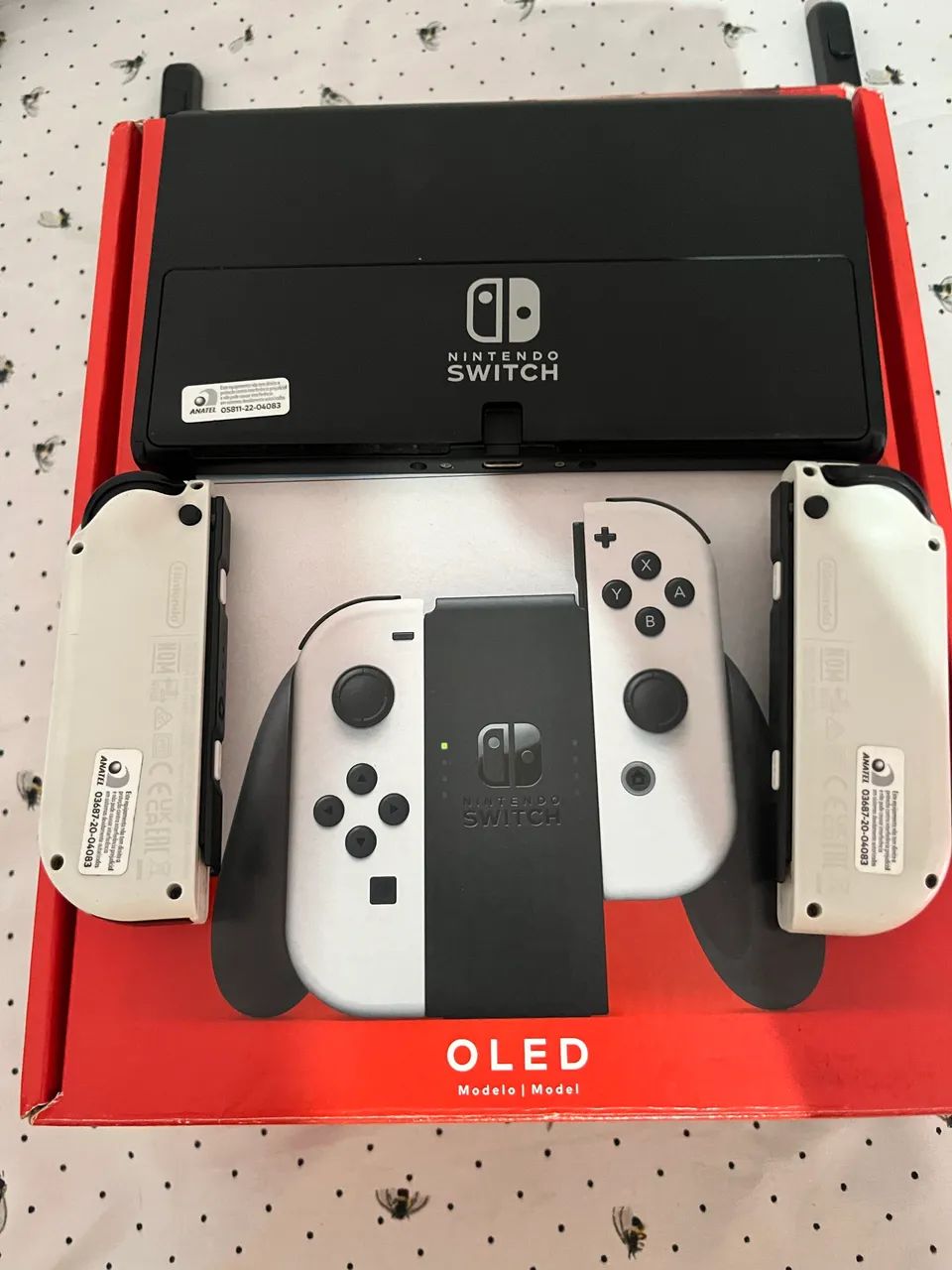 Nintendo Switch oled 64 gigas sete polegadas produtos originais - Foto 2