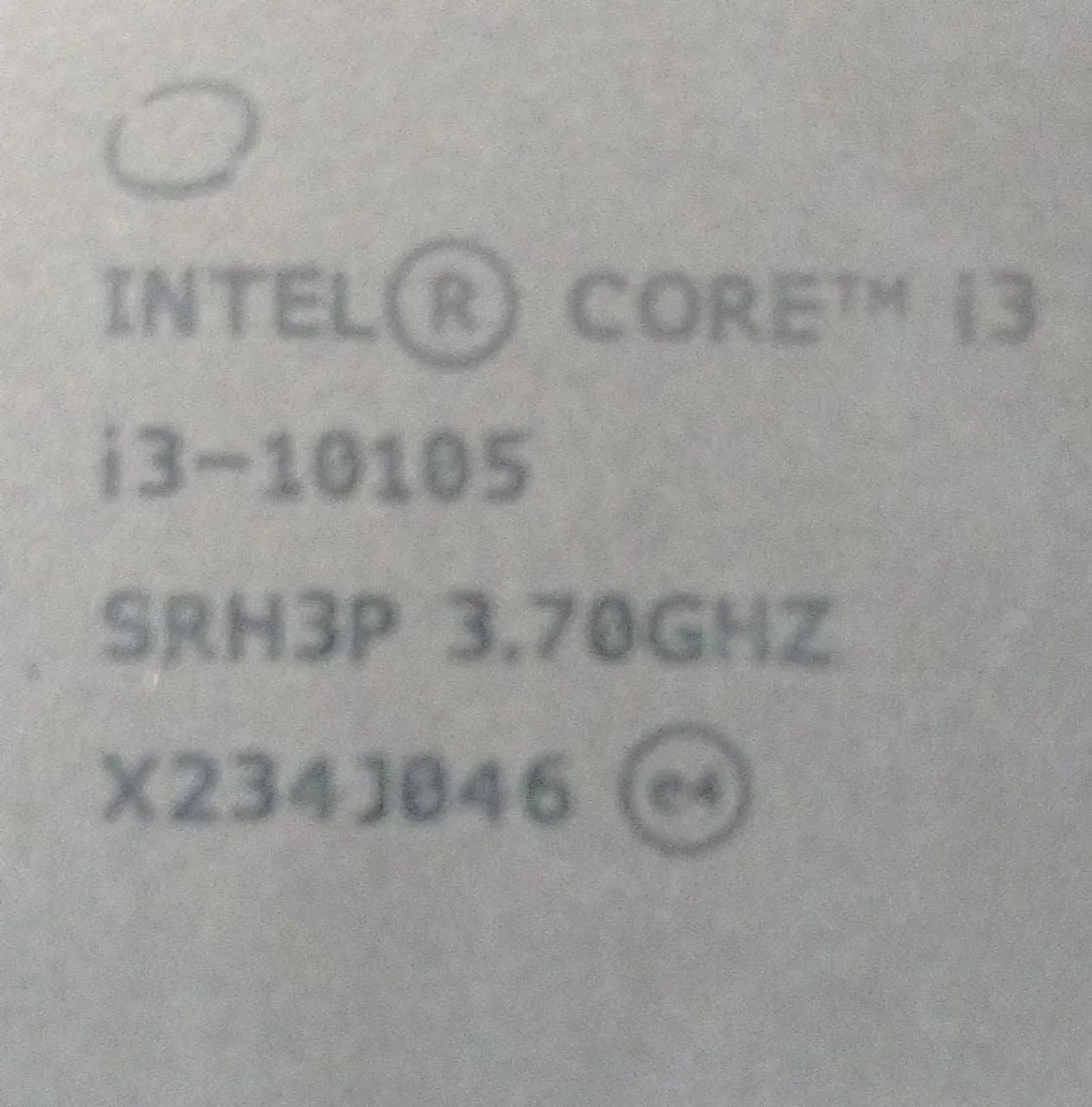 Processador i3 - 10105