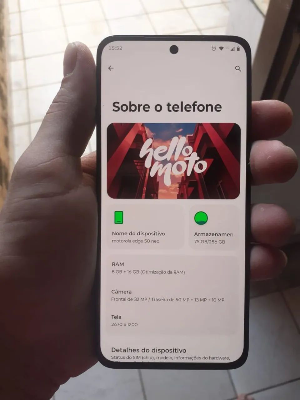 Moto Edge 50 neo 256gb