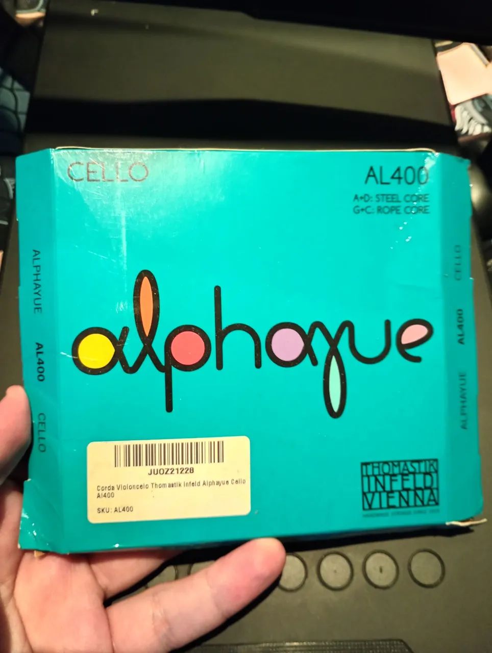 Violoncello 4/4 Dasons - Cordas trocadas - arco novo - Foto 6