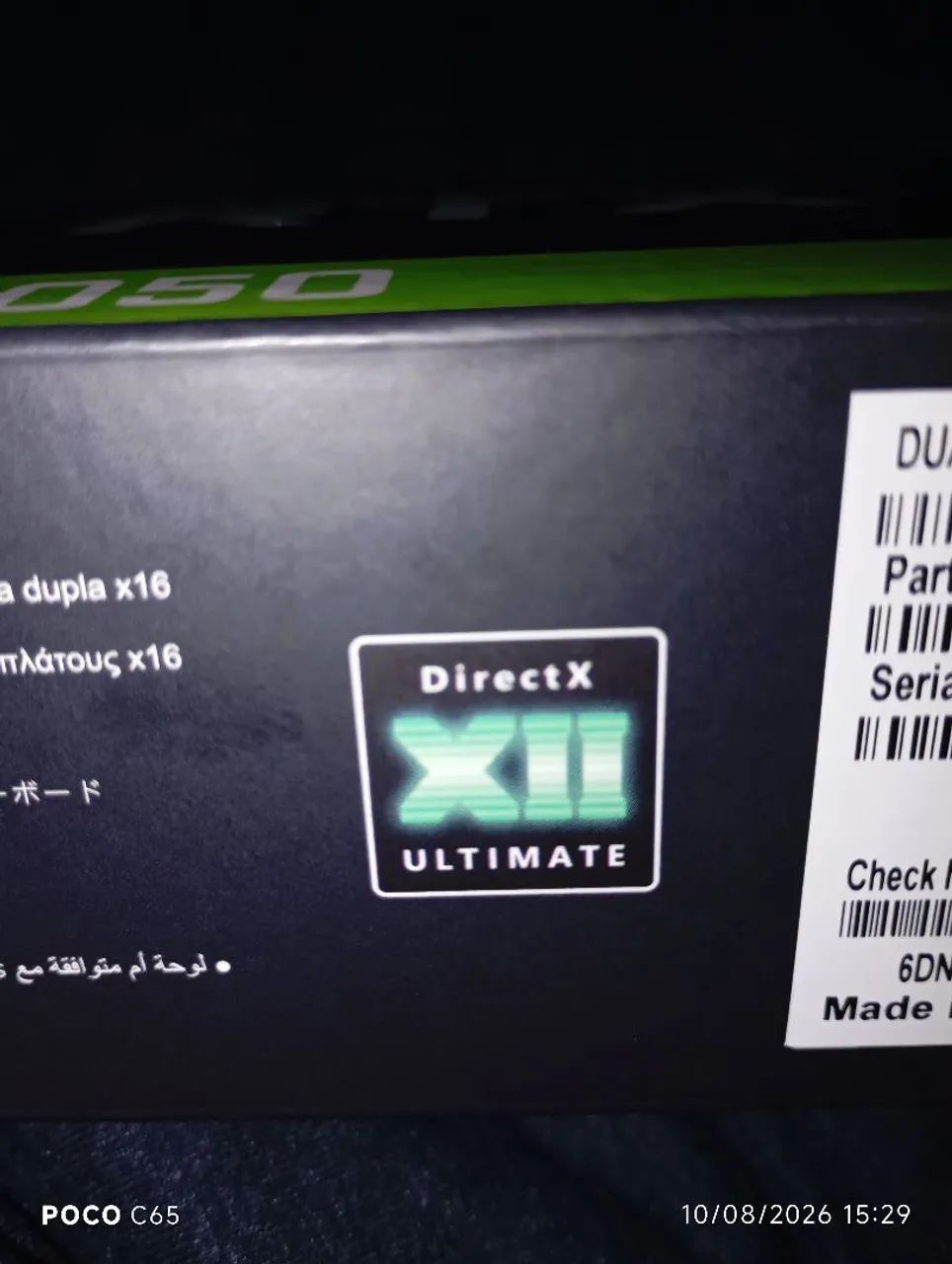RTX 3050 6GB NOVA!!!! - Foto 4