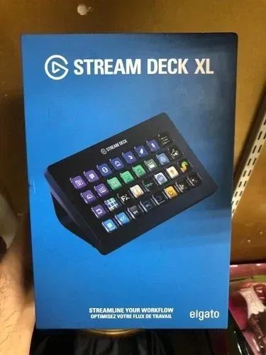 中古品 Elgato Stream Deck XL 32ボタン Stream Deck Elgato Deck Xl - Usb Integrado, 32 Teclas, Preto